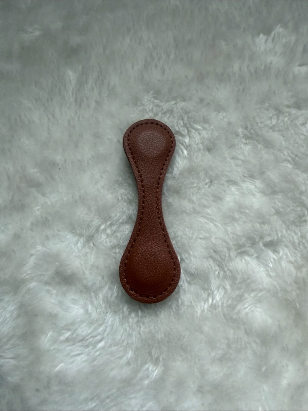 Brown magnetic planner clip